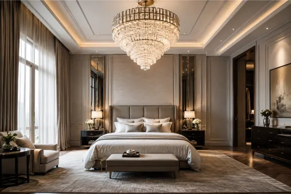 Statement Chandelier Styled to Glow the Statement Chandelier