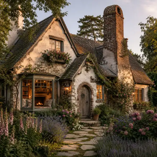 The Classic One Story Storybook Cottage 880–1100 sq ft Styled to Glow the The Classic One Story Storybook Cottage 880–1100 sq ft