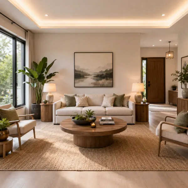 the The Feng Shui Balanced Layout