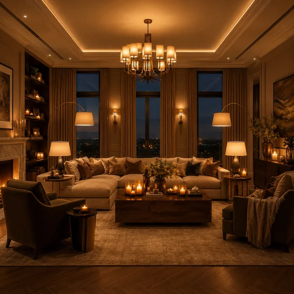 the The Layered Lighting Atmosphere Layout