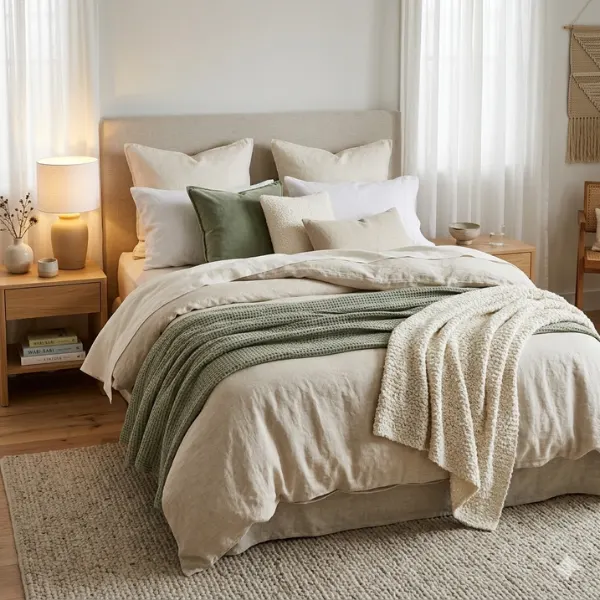 the The Layered Linen Bed