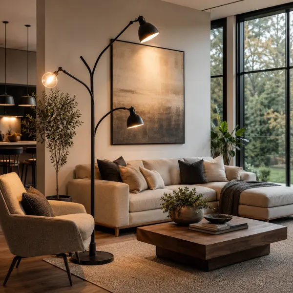 the The Multi Head Tree Branch Lamp