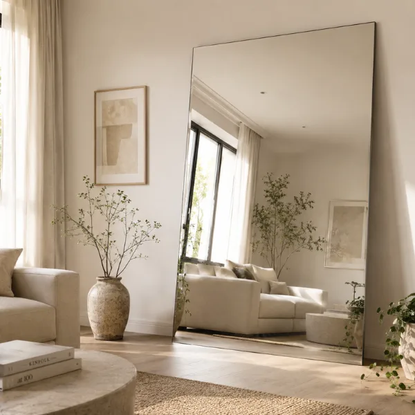 the The Oversized Frameless Leaner