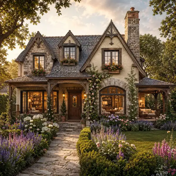 The Two Story English Cottage with Master on Main 1800–2200 sq ft Styled to Glow the The Two Story English Cottage with Master on Main 1800–2200 sq ft