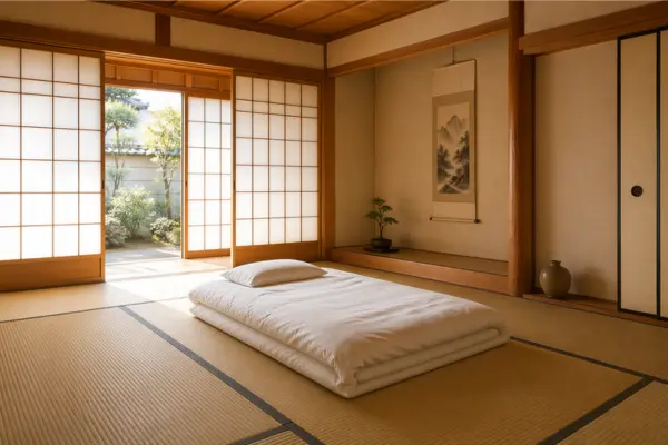 the Traditional Tatami Room Bedroom