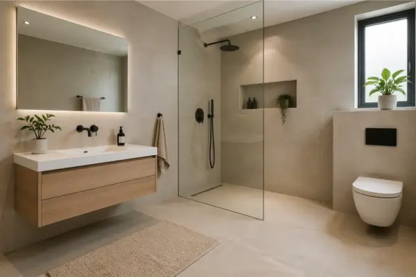 Use Large Tiles to Reduce a Busy Look Styled to Glow the Use Large Tiles to Reduce a Busy Look