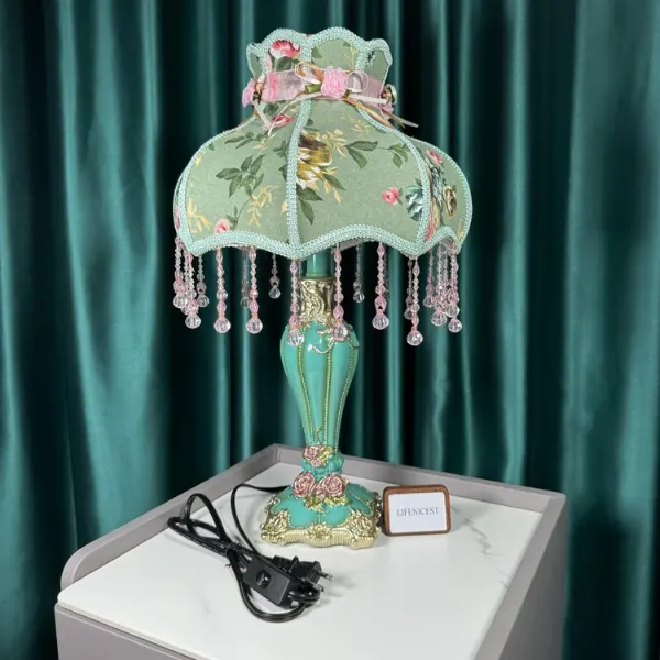 Victorian Fringed Parlour Lamp Styled to Glow the Victorian Fringed Parlour Lamp