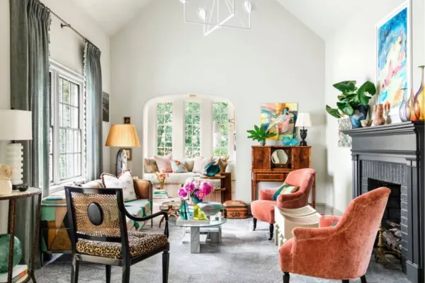 Vintage Eclectic Mix Lounge apartment living room Styled to Glow the Vintage Eclectic Mix Lounge apartment living room