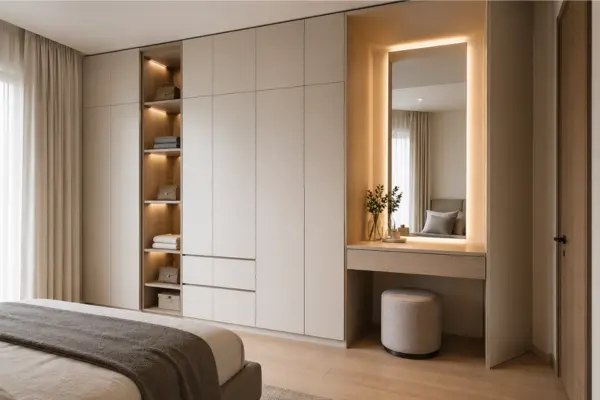 Wardrobe with Built In Dressing Table Styled to Glow the Wardrobe with Built In Dressing Table