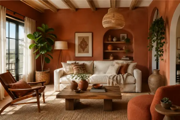 Warm Terracotta Styled to Glow the Warm Terracotta