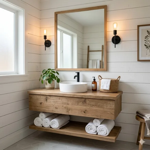 the White Shiplap Walls
