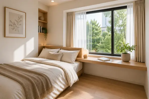 Window Ledge Bedroom Styled to Glow the Window Ledge Bedroom