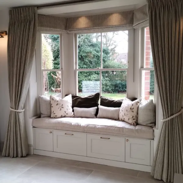 Window Seat with Storage Drawers Underneath Styled to Glow the Window Seat with Storage Drawers Underneath