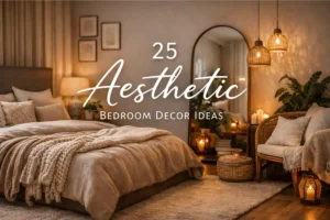 25 Aesthetic Bedroom Decor Ideas (That Actually Look Beautiful & Feel Livable)