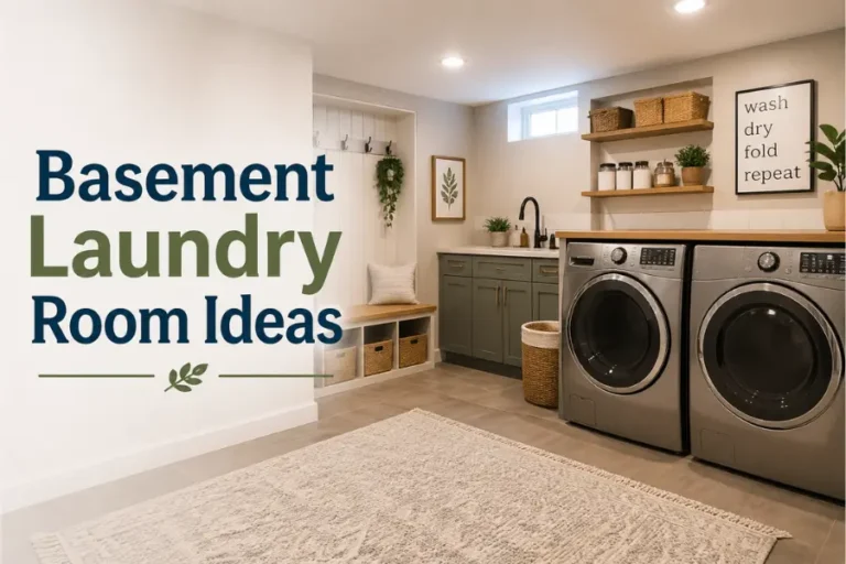 basement laundry room ideas Styled to Glow 29 Basement Laundry Room Ideas That Actually Work (2026 Edition)