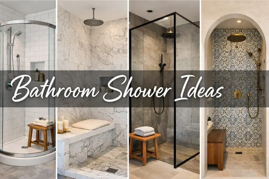the bathroom shower ideas