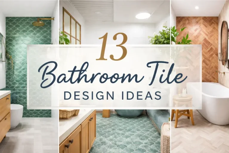 bathroom tile design ideas Styled to Glow 13 Bathroom Tile Design Ideas to Transform Your Space