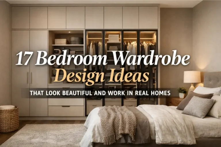 bedroom wardrobe designs Styled to Glow 17 Bedroom Wardrobe Design Ideas That Look Beautiful and Work in Real Homes
