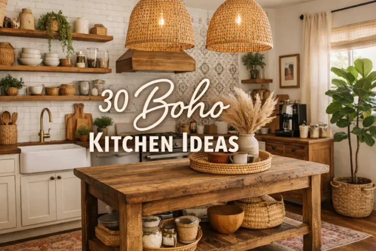 30 Boho Kitchen Ideas That Bring Warmth, Texture, and Character to Your Space