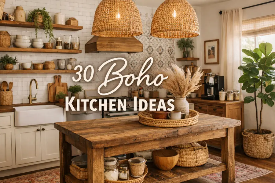 boho kitchen ideas Styled to Glow the boho kitchen ideas