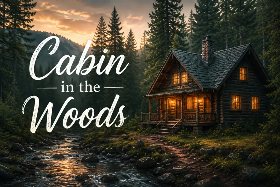 cabin in the woods ideas Styled to Glow the cabin in the woods ideas