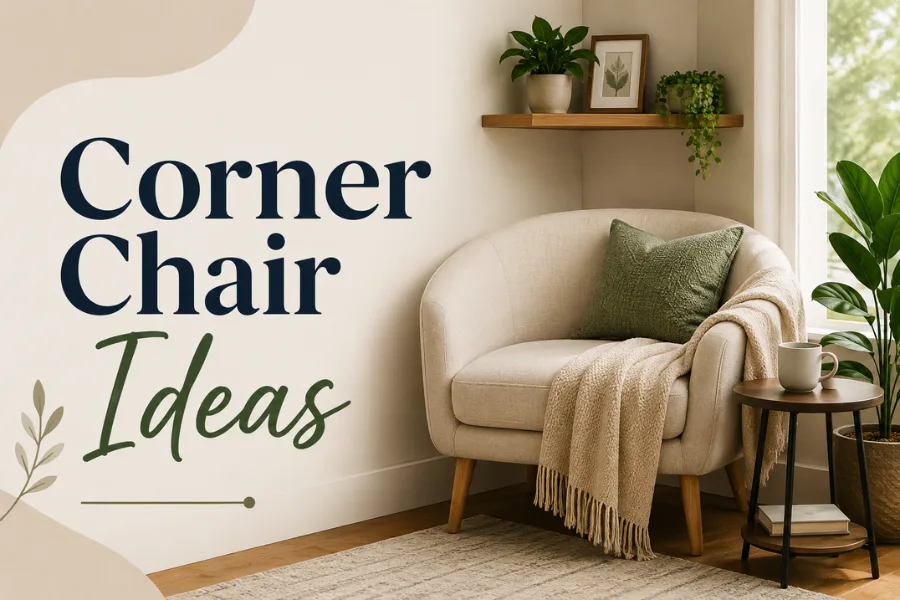 corner chair ideas Styled to Glow the corner chair ideas