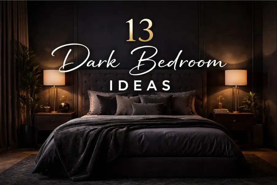 the dark bedroom ideas