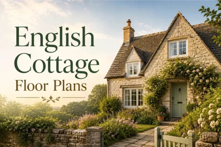 english cottage floor plan ideas Styled to Glow 21 English Cottage Floor Plans That Are Charming, Practical, and Absolutely Buildable