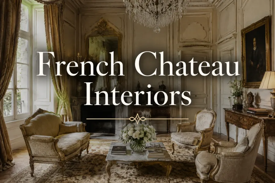 french chateau interiors Styled to Glow the french chateau interiors