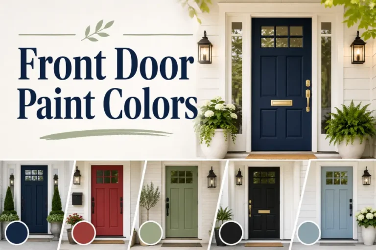 front door paint colors Styled to Glow 11 Front Door Paint Colors That Will Transform Your Curb Appeal in 2026