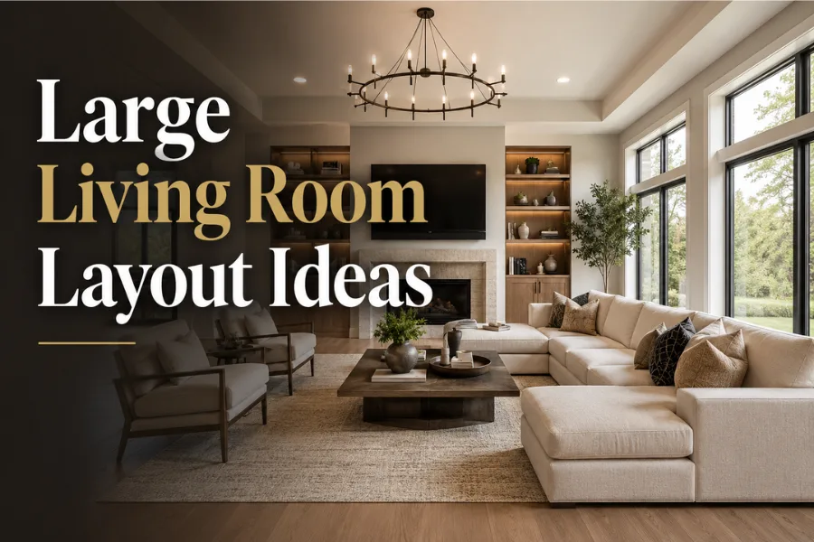 large living room layout ideas Styled to Glow the large living room layout ideas