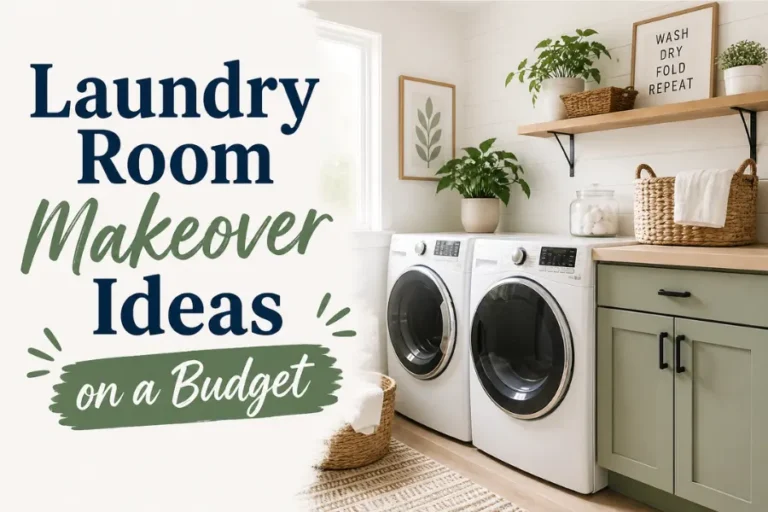 laundry room makeover on budget Styled to Glow 23 Laundry Room Makeover Ideas on a Budget (That Actually Work)