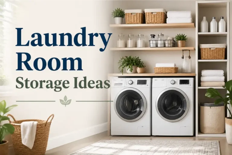 24 Laundry Room Storage Ideas That Actually Work (And Look Good Too)