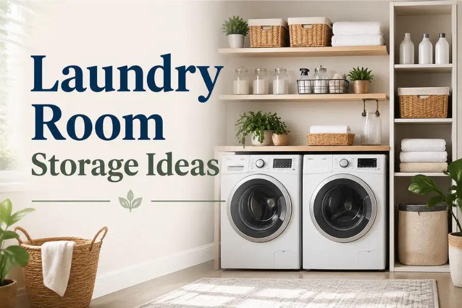 the laundry room storage ideas