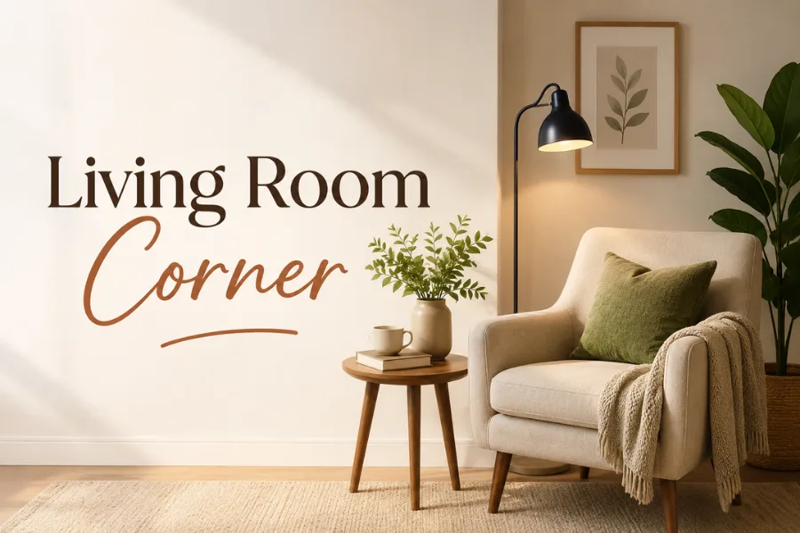 living room corner ideas Styled to Glow the living room corner ideas