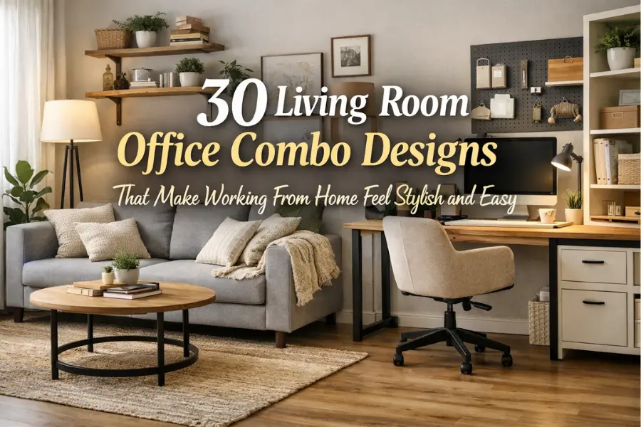 living room office combo ideas Styled to Glow the living room office combo ideas