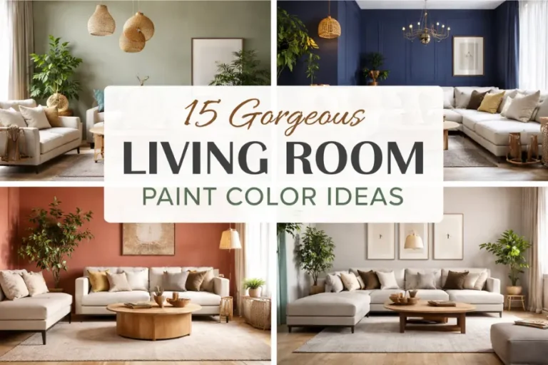living room paint color ideas Styled to Glow 15 Living Room Paint Color Ideas to Transform Your Space with the Perfect Shade