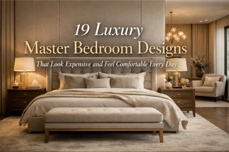 luxury master bedroom designs Styled to Glow 19 Luxury Master Bedroom Designs That Feel Comfortable Every Day