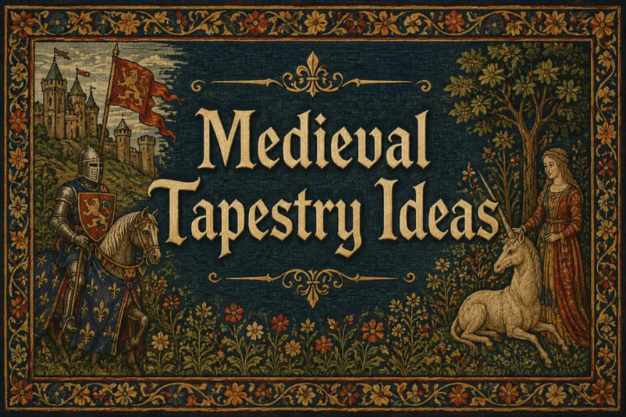 medieval tapestry ideas Styled to Glow the medieval tapestry ideas