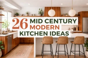 26 Mid-Century Modern Kitchen Ideas for Timeless Elegance