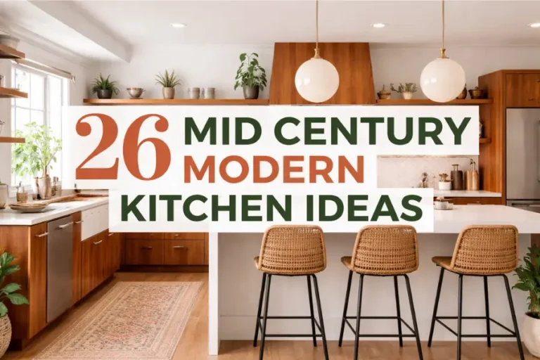 26 Mid-Century Modern Kitchen Ideas for Timeless Elegance