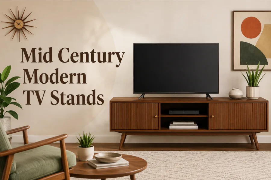the mid century modern tv stands