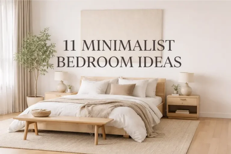 11 Minimalist Bedroom Ideas for a Calm and Beautiful Space
