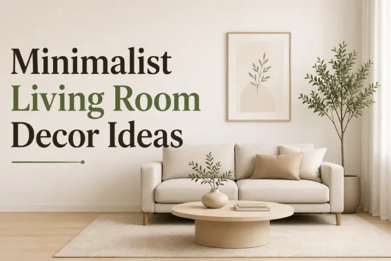 minimalist living room decor ideas Styled to Glow 29 Minimalist Living Room Decor Ideas That Actually Work