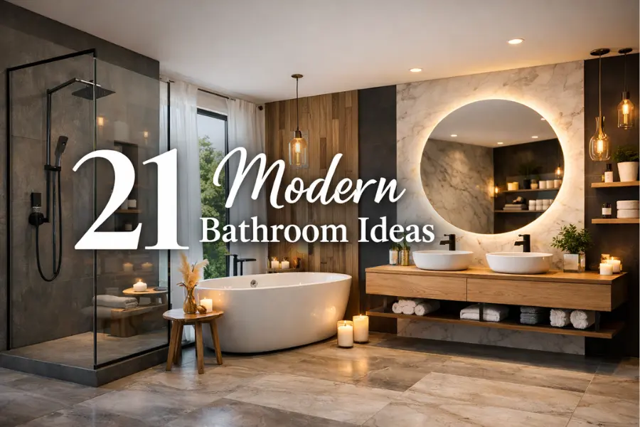 modern bathroom ideas Styled to Glow the modern bathroom ideas