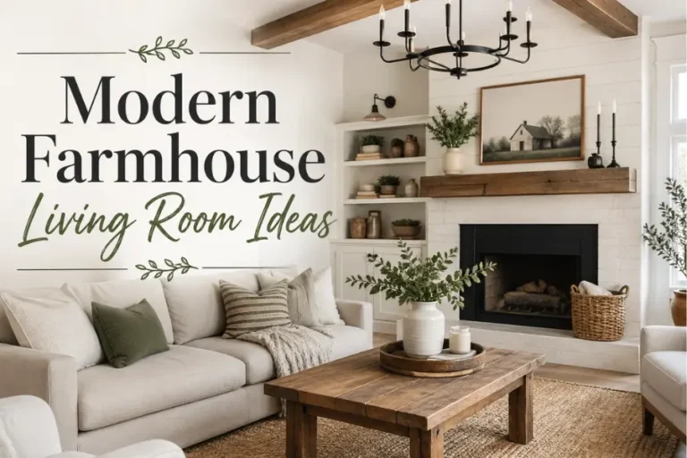 modern farmhouse living room ideas Styled to Glow 25 Modern Farmhouse Living Room Ideas That Will Transform Your Space
