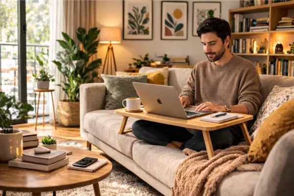 portable laptop desk living room Styled to Glow the portable laptop desk living room