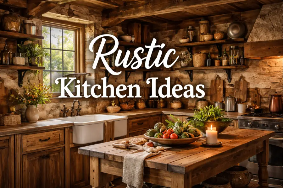 the rustic kitchen ideas