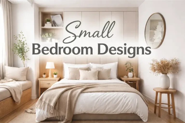 16 Small Bedroom Designs That Look Beautiful and Save Space