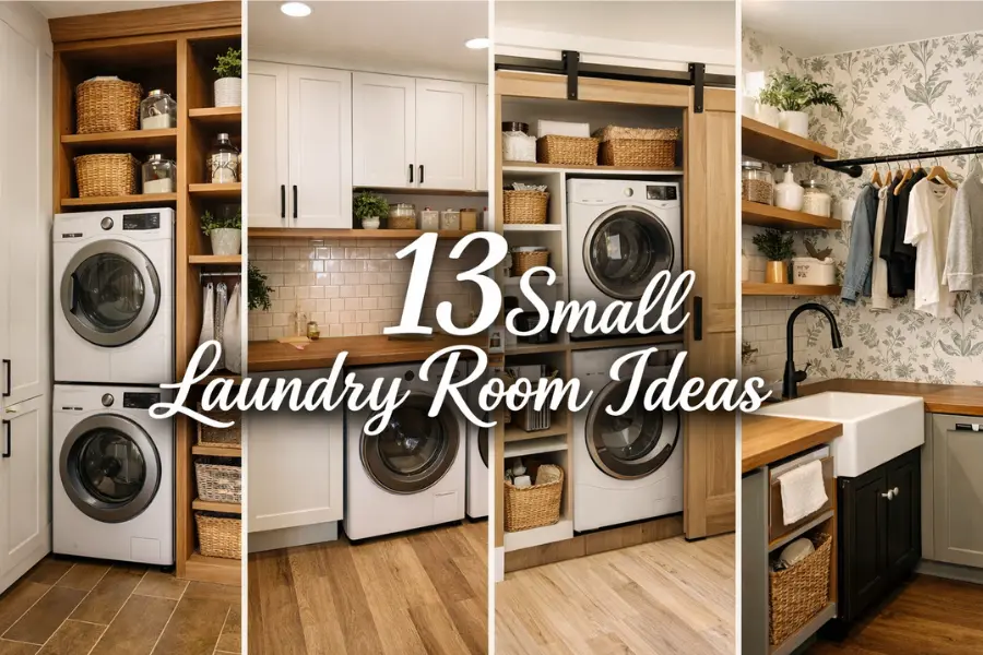 small laundry room ideas Styled to Glow the small laundry room ideas
